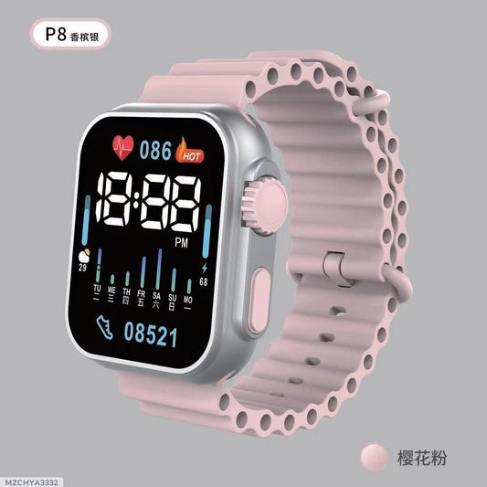 Electronic mens and women watch